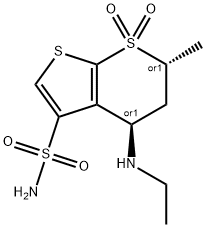 Dorzolamide Impurity 2 Structure
