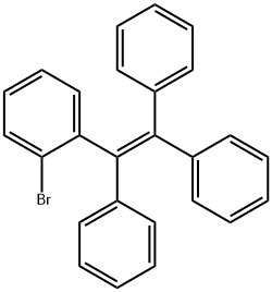 Benzene, 1-bromo-2-(1,2,2-triphenylethenyl)- Struktur