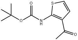 (3-乙酰噻吩-2-基)氨基甲酸叔丁酯,2005784-00-7,结构式