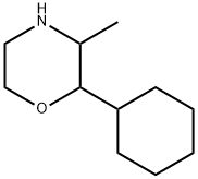 Morpholine, 2-cyclohexyl-3-methyl Structure