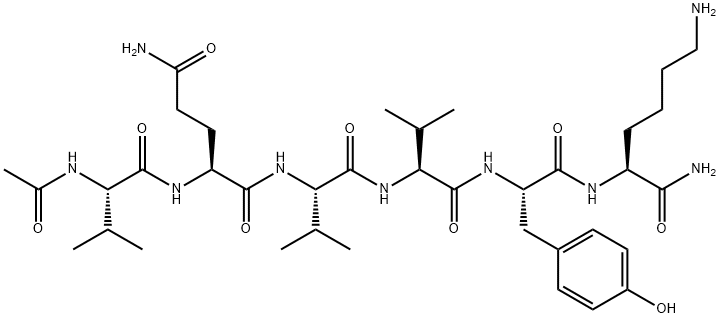 Acetyl-PHF6IV amide Structure