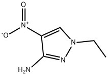 1-ethyl-4-nitro-1H-pyrazol-3-amine Structure
