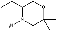 4-Morpholinamine, 5-ethyl-2,2-dimethyl|