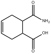 1,2,3,6-tetrahydrophthalamic acid Structure