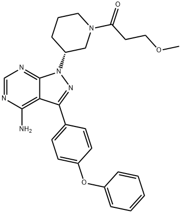 Ibrutinib Impurity 27 化学構造式