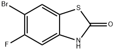 5-Fluoro-6-bromobenzo[d]thiazol-2(3H)-one Structure