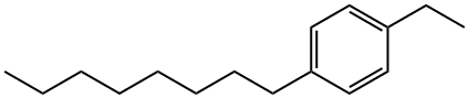 Benzene, 1-ethyl-4-octyl- Struktur