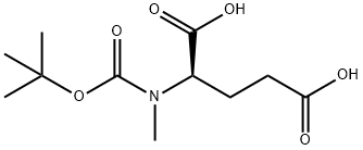 BOC-N-ME-D-GLU-OH, 2044709-99-9, 结构式
