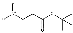 Propanoic acid, 3-nitro-, 1,1-dimethylethyl ester 结构式
