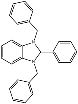 1,3-二苄基苯并咪唑,20493-62-3,结构式