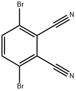 3,6-二溴邻苯二甲腈, 205237-15-6, 结构式