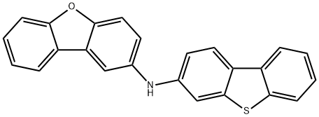 2-Dibenzofuranamine, N-3-dibenzothienyl- Structure
