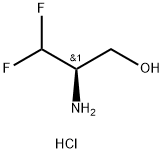 (R)-2-氨基-3,3-二氟丙-1-醇盐酸盐,2055849-13-1,结构式