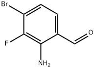 2-氨基-4-溴-3-氟苯甲醛, 2060041-53-2, 结构式