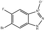 1H-Benzotriazole, 6-bromo-5-fluoro-, 3-oxide Structure