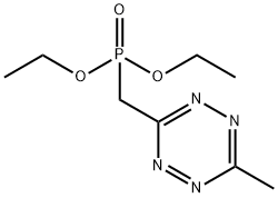 膦酸,P-[(6-甲基-1,2,4,5-四嗪-3-基)甲基]-,二乙酯, 2067322-26-1, 结构式