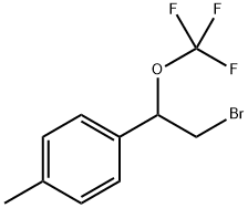 1-(2-bromo-1-(trifluoromethoxy)ethyl)-4-methylbenzene