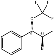 ((1S,2R)-2-bromo-1-(trifluoromethoxy)propyl)benzene 结构式