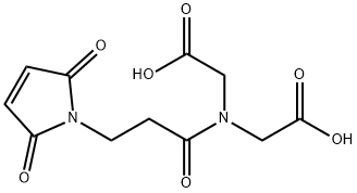 MAL-AMIDO-(CH2COOH)2, 207613-14-7, 结构式
