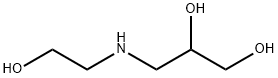 3-[(2-羟乙基)氨基]-1,2-丙二醇 结构式