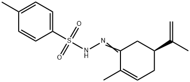 D-(+)-CARVONE TOSYLHYDRAZONE 结构式