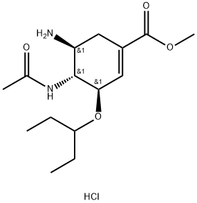 盐酸奥司他韦杂质E, 208720-78-9, 结构式