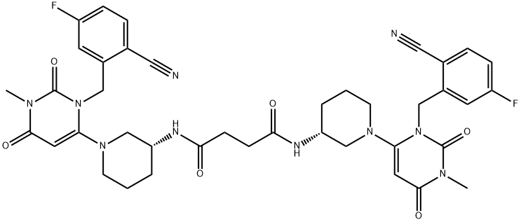 TRELAGLIPTIN-6,2087874-94-8,结构式