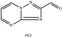 1,2,4]三唑并[1,5-A]嘧啶-2-甲醛盐酸盐, 2089650-42-8, 结构式