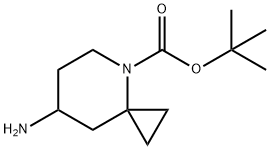 7-氨基-4-氮杂螺[2.5]辛烷-4-羧酸叔丁酯, 2090136-41-5, 结构式