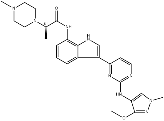 AZD4205 结构式