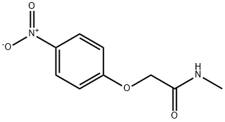 Acetamide, N-methyl-2-(4-nitrophenoxy)-,20916-14-7,结构式