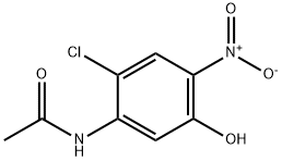N-(2-Chloro-5-hydroxy-4-nitrophenyl)acetamide 结构式