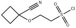 Ethanesulfonyl chloride, 2-[(1-cyanocyclobutyl)oxy]-,2092226-72-5,结构式