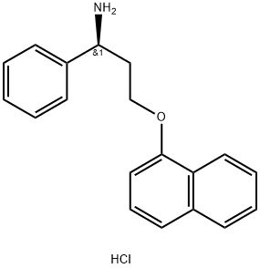 Dapoxetine impurity 11/(S)-N-Didemethyl Dapoxetine HCl/(S)-α-[2-(1-Naphthalenyloxy)ethyl]benzenemethanamine Hydrochloride Structure