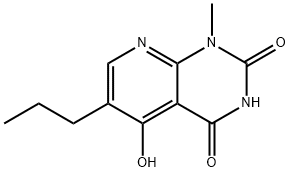 5-hydroxy-1-methyl-6-propyl-1H,2H,3H,4H-pyrido[2,3-d]pyrimidine-2,4-dione 结构式