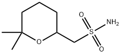(6,6-dimethyloxan-2-yl)methanesulfonamide 结构式