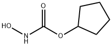 环戊基羟基氨基甲酸酯 结构式