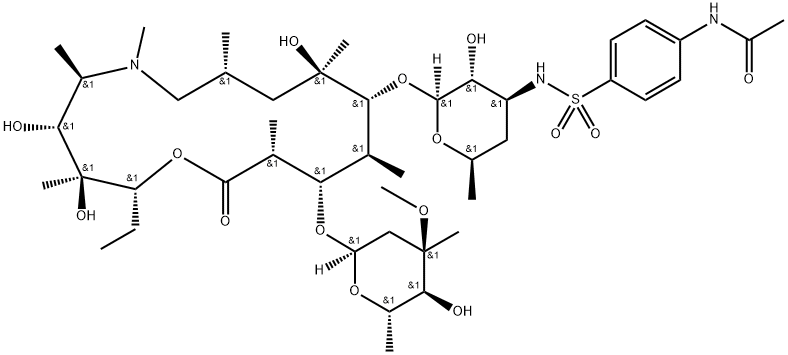 阿奇霉素EP杂质Q, 2095879-65-3, 结构式
