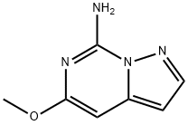 Pyrazolo[1,5-c]pyrimidin-7-amine, 5-methoxy- Struktur