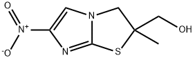 (2-Methyl-6-nitro-2,3-dihydroimidazo[2,1-b]thiazol-2-yl)methanol Structure