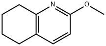 Quinoline, 5,6,7,8-tetrahydro-2-methoxy- 结构式