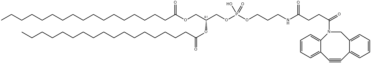 DSPE-二苯基环辛炔,2097415-18-2,结构式