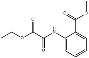 2-(Ethoxyoxalyl-amino)-benzoic acid methyl ester,20983-81-7,结构式