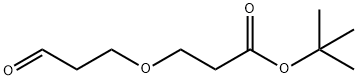 Ald-PEG1-t-butyl ester Structure