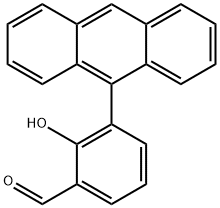 3‐(9‐anthracenyl)salicylaldehyde,210096-14-3,结构式