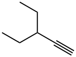 1-Pentyne, 3-ethyl- Struktur