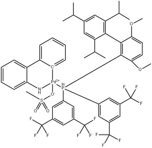 甲烷磺酸[1,2-双(3,5-二(三氟甲基)苯基膦基)-3,6-二甲氧基-2