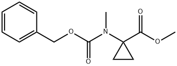 benzyl 1-(methoxycarbonyl)cyclopropylmethylcarbamate