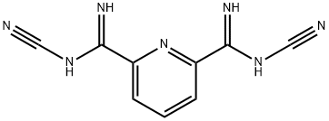 (2Z,6Z)-N′2,N′6-DICYANOPYRIDINE-2,6-BIS(CARBOXIMIDAMIDE) Structure