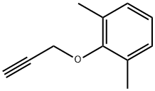 Benzene, 1,3-dimethyl-2-(2-propyn-1-yloxy)- Struktur